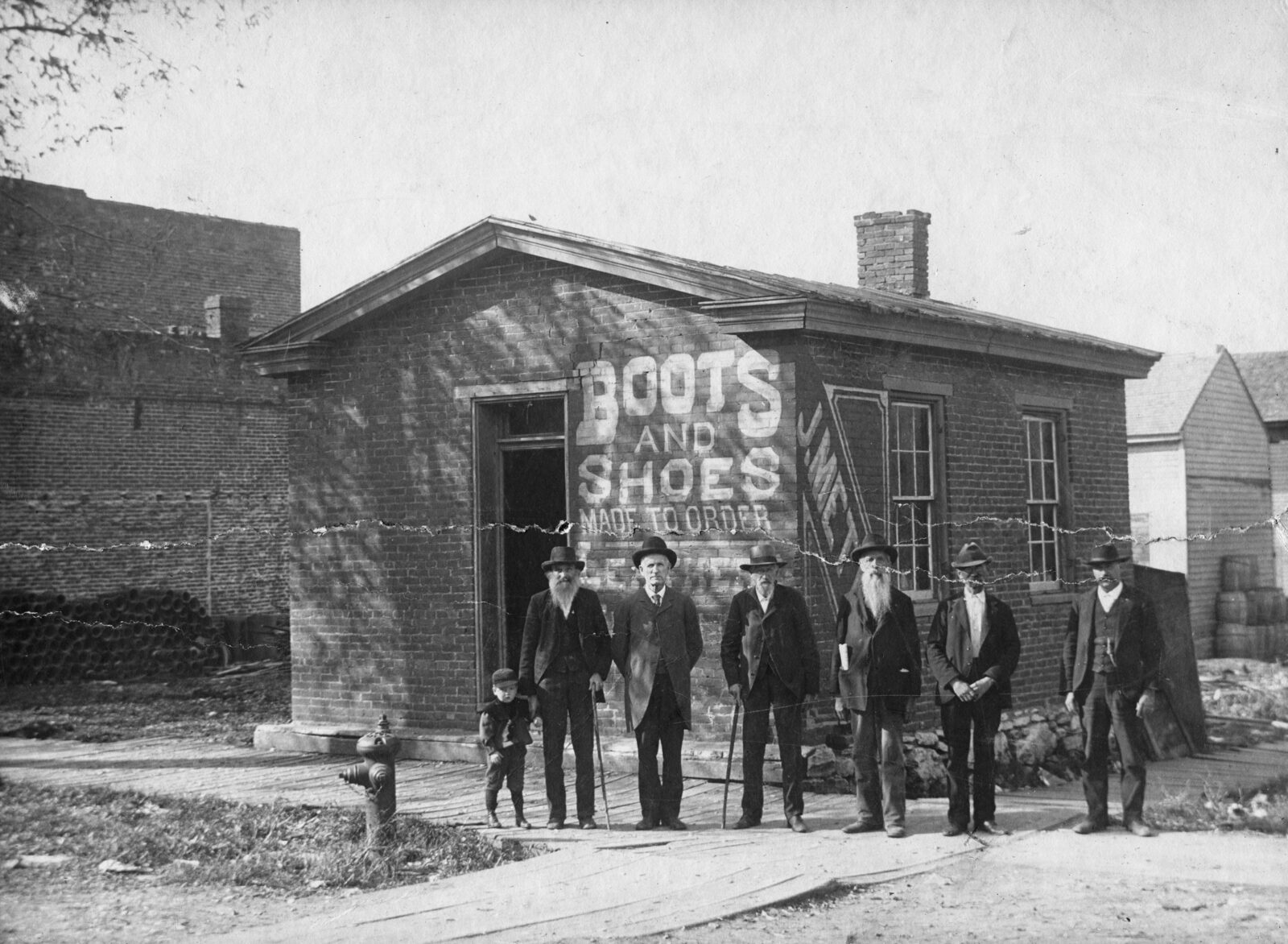 Site of the 1869 James Gang robbery